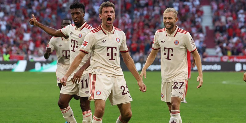 Biểu trưng quen thuộc trên ngực áo các cầu thủ Bayern